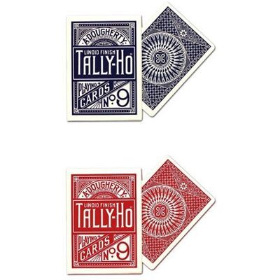 Bicycle 2 mazzi Tally-Ho Circle Back kaart Bicycle 2 mazzi Tally-Ho Circle Back kaart