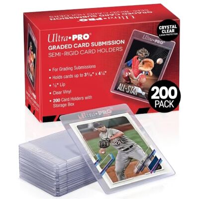Ultra Pro 200 stuks 1,27 cm halfstijve lipsleeve Ultra Pro 200 stuks 1,27 cm halfstijve lipsleeve