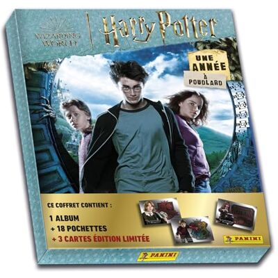 Panini Harry Potter 004387MCOUAFC Set met 1 album + 18 hoezen + 3 kaarten Limited Edition, 004387MCOUAFC Panini Harry Potter 004387MCOUAFC Set met 1 album + 18 hoezen + 3 kaarten Limited Edition, 004387MCOUAFC