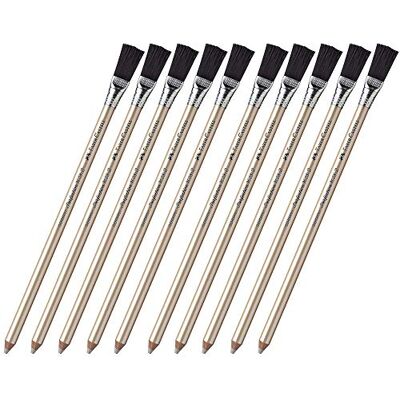 Faber-Castell Perfection Gumpotlood (10 x 7058B met borstel) Faber-Castell Perfection Gumpotlood (10 x 7058B met borstel)