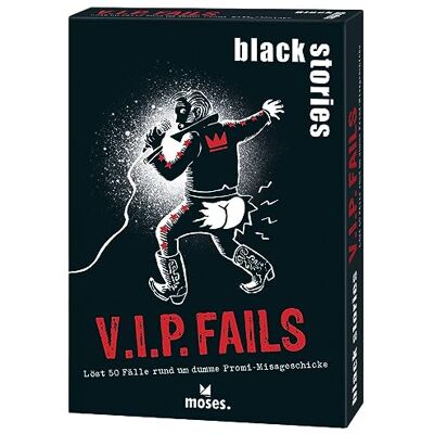 moses black stories V.I.P. Fails: Löst 50 vakken rond om dumme Promi-missgeschiedenis moses black stories V.I.P. Fails: Löst 50 vakken rond om dumme Promi-missgeschiedenis
