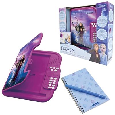 Lexibook , De ijskoningin, elektronisch dagboek met pen en notitieboek, interactief, wachtwoord, grappige functies, geluidseffecten, paars/blauw, SD50FZ Lexibook , De ijskoningin, elektronisch dagboek met pen en notitieboek, interactief, wachtwoord, grappige functies, geluidseffecten, paars/blauw, SD50FZ