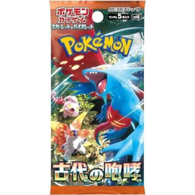 Pokémon JCC- Ancient Roar (Japans) – Booster (5 kaarten) Pokémon JCC- Ancient Roar (Japans) – Booster (5 kaarten)