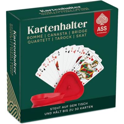 ASS -Altenburger 22574018 kunststof kaarthouder in een vouwdoos Aide aux enfants et aux personnes âgées pour tenir les cartes (max. 30 ans ASS -Altenburger 22574018 kunststof kaarthouder in een vouwdoos Aide aux enfants et aux personnes âgées pour tenir les cartes (max. 30 ans