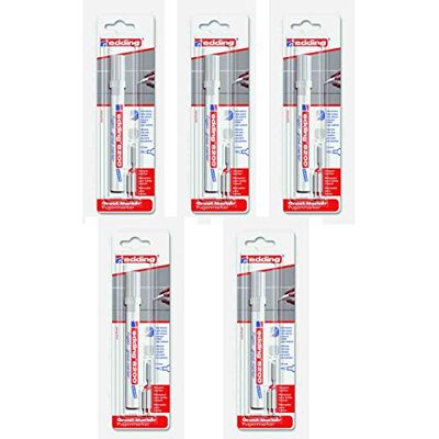 Edding Voegmarker 8200, reparatie en onderhoud, kleur naar keuze (5, zilvergrijs) Edding Voegmarker 8200, reparatie en onderhoud, kleur naar keuze (5, zilvergrijs)