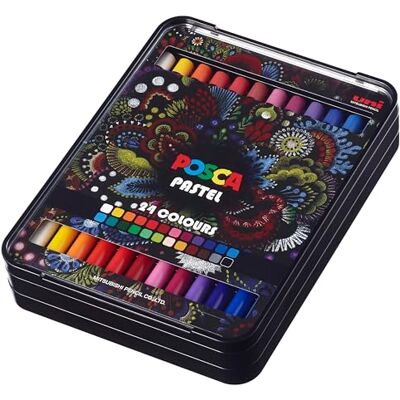 posca uni-ball potlood case 24 lapices cake uniball posca uni-ball potlood case 24 lapices cake uniball