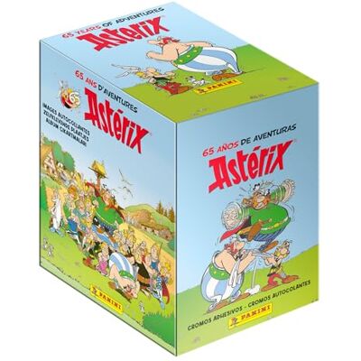 Panini Asterix 65EME verjaardag doos met 36 zakken, 004879BOX36F Panini Asterix 65EME verjaardag doos met 36 zakken, 004879BOX36F