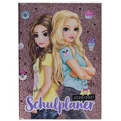 Depesche TopModel 11083 schoolagenda 2020/21, roze Depesche TopModel 11083 schoolagenda 2020/21, roze