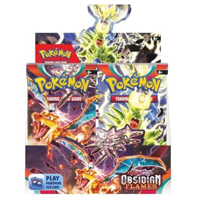 Pokémon TCG: 36 Flames Obsidiaan Scarlet & Violet Booster Boosters Pokémon TCG: 36 Flames Obsidiaan Scarlet & Violet Booster Boosters