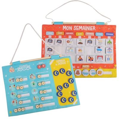 J.A.D.E Montessori 141511 educatief spel meerkleurig stoffen stemming dodo kinderspel Frans design, vanaf 3 jaar J.A.D.E Montessori 141511 educatief spel meerkleurig stoffen stemming dodo kinderspel Frans design, vanaf 3 jaar