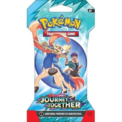 Pokémon TCG Scarlet & Violet: Journey Together Blister Booster Pack 10 kaarten Pokémon TCG Scarlet & Violet: Journey Together Blister Booster Pack 10 kaarten