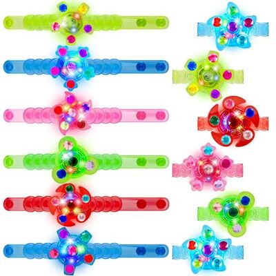 JOYIN 24 stuks led-spinnerarmbanden JOYIN 24 stuks led-spinnerarmbanden