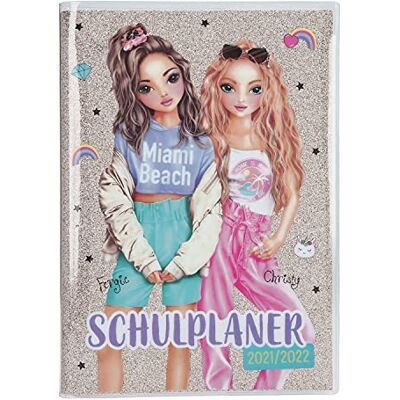 Depesche 11546 Topmodel schoolagenda 2021/22 met weekoverzicht, voor het schrijven van huiswerk, notities en afspraken, transparante omslag met rooster Depesche 11546 Topmodel schoolagenda 2021/22 met weekoverzicht, voor het schrijven van huiswerk, notities en afspraken, transparante omslag met rooster
