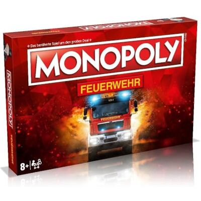 Winning Moves Monopoly brandweer Winning Moves Monopoly brandweer