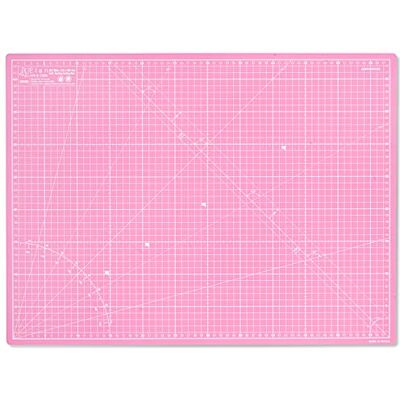 Elan 5-laagse Snijmat Roze en Lila A2, Zelfherstellende 3 mm Snijmat, Knutselmat met Dubbelzijdig Raster, Metrische Snijonderlegger voor Quilten, Naaien, Patchworken, Scrapbooken, enz. 60 x 45 cm Elan 5-laagse Snijmat Roze en Lila A2, Zelfherstellende 3 mm Snijmat, Knutselmat met Dubbelzijdig Raster, Metrische Snijonderlegger voor Quilten, Naaien, Patchworken, Scrapbooken, enz. 60 x 45 cm