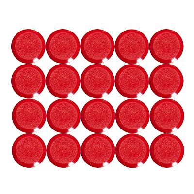 MAUL pro Gefacetteerde magneten (20 stuks) 15 mm, kunststof magneet, sterke magneet voor magnetisch whiteboard en whiteboard, uitwisbaar, ideaal voor kantoor en werkplaats, rood MAUL pro Gefacetteerde magneten (20 stuks) 15 mm, kunststof magneet, sterke magneet voor magnetisch whiteboard en whiteboard, uitwisbaar, ideaal voor kantoor en werkplaats, rood