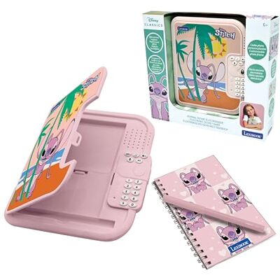Lexibook , Angel Elektronisch dagboek, SD50D1 Inclusief pen en notitieboek, interactief, wachtwoordbeveiligd, geluidseffecten, blauw/roze Lexibook , Angel Elektronisch dagboek, SD50D1 Inclusief pen en notitieboek, interactief, wachtwoordbeveiligd, geluidseffecten, blauw/roze