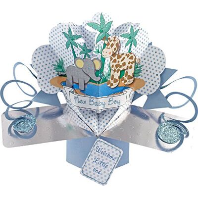 Suki Gifts International 19422 wenskaarten, meerkleurig, 13 x 21 x 19 cm Suki Gifts International 19422 wenskaarten, meerkleurig, 13 x 21 x 19 cm