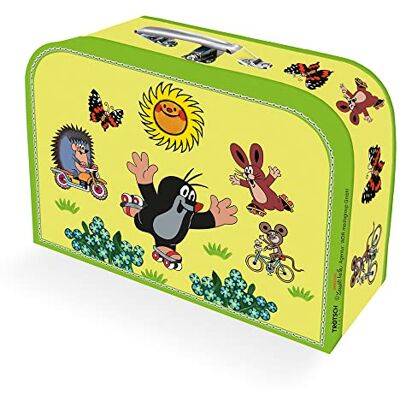 TROTSCH Kinderkoffer. De kleine speelgoedkoffer voor kleuterscholen, paard & co: pennendoos met metalen haak, klein TROTSCH Kinderkoffer. De kleine speelgoedkoffer voor kleuterscholen, paard & co: pennendoos met metalen haak, klein
