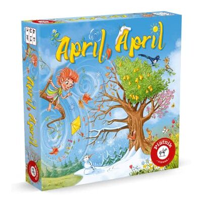 Piatnik April, april: ... wat hij wil! Innovatief en coöperatief Pustespaß! Piatnik April, april: ... wat hij wil! Innovatief en coöperatief Pustespaß!