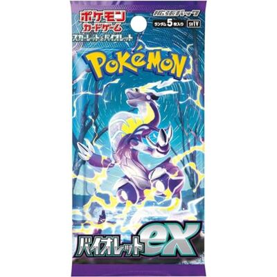 Pokémon Paars ex envelop 5 kaarten (JP) Pokémon Paars ex envelop 5 kaarten (JP)