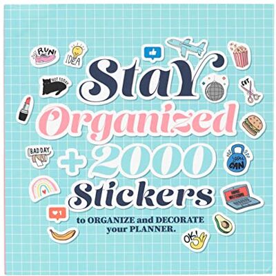 Grupo Erik LPSO001 Stickerboek, met stickers voor bullet-journal, agenda of notitieboek, accessoire voor bullet-journal, organisatie, schoolbenodigdheden, schrijfwaren, 16 x 16 cm, meerkleurig Grupo Erik LPSO001 Stickerboek, met stickers voor bullet-journal, agenda of notitieboek, accessoire voor bullet-journal, organisatie, schoolbenodigdheden, schrijfwaren, 16 x 16 cm, meerkleurig