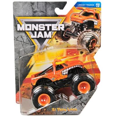 Monster Cable 2025 officiële 1:64 Diecast Truck Series 44 Legacy Trucks El Toro Loco Monster Cable 2025 officiële 1:64 Diecast Truck Series 44 Legacy Trucks El Toro Loco