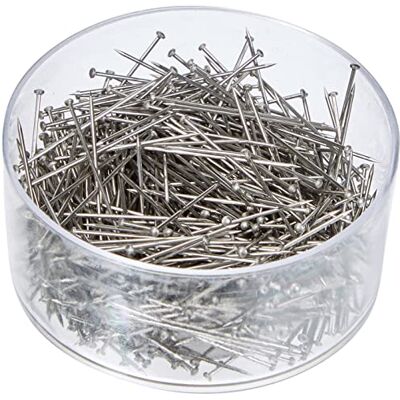 GLOREX 5 2002 24 500 stuks 3 cm lang, ideaal voor naaien, scheuren van stof GLOREX 5 2002 24 500 stuks 3 cm lang, ideaal voor naaien, scheuren van stof