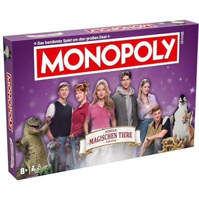 Winning Moves Monopoly: de school van de magische dieren Winning Moves Monopoly: de school van de magische dieren