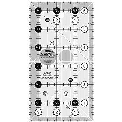 Creative Quiltliniaal 8,9 x 16,3 cm CGR36 Creative Quiltliniaal 8,9 x 16,3 cm CGR36