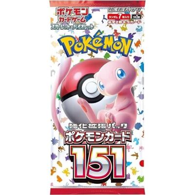 Pokémon Scarlet & Violet 151 (SV2a) Booster JPN Pokémon Scarlet & Violet 151 (SV2a) Booster JPN