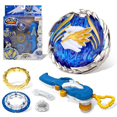 Infinity Ares Wings 5+ magnetische launcher 180° metalen tol Magnetische launcher met 180° rotatie. Metalen tol eenvoudig te bedienen. Vanaf 5 jaar Infinity Ares Wings 5+ magnetische launcher 180° metalen tol Magnetische launcher met 180° rotatie. Metalen tol eenvoudig te bedienen. Vanaf 5 jaar