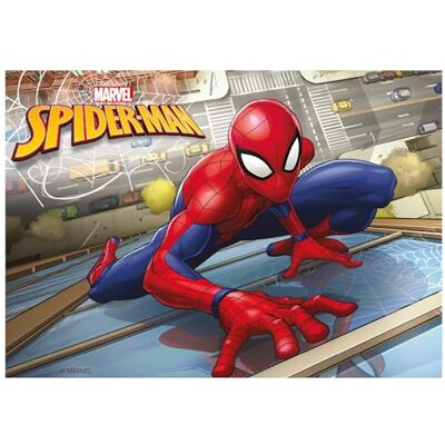 dekora , Spiderman, Eetbaar papier voor verjaardagstaart, voor kinderen, decoratie van rechthoekige zuurstoffolie, A5 dekora , Spiderman, Eetbaar papier voor verjaardagstaart, voor kinderen, decoratie van rechthoekige zuurstoffolie, A5