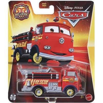 Mattel Cars Radiator Springs Race and Rescue 2025 Spuitgietvoertuigen op schaal 1:55 (rode brandweerwagen) Mattel Cars Radiator Springs Race and Rescue 2025 Spuitgietvoertuigen op schaal 1:55 (rode brandweerwagen)
