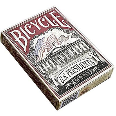 Bicycle US Presidents Playing Cards, Rood Bicycle US Presidents Playing Cards, Rood