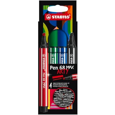 STABILO Premium viltstift met brede afgeschuinde punt Pen 68 Max STABILO Premium viltstift met brede afgeschuinde punt Pen 68 Max