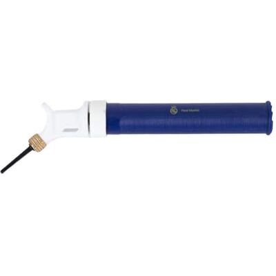 Hy-Pro Officieel gelicentieerde Real Madrid CF-pomp, dubbele actietechnologie, geschikt voor alle balsporten, voetbal, basketbal, rugby, bal en fietsen, geweldig voetbalcadeau-idee Hy-Pro Officieel gelicentieerde Real Madrid CF-pomp, dubbele actietechnologie, geschikt voor alle balsporten, voetbal, basketbal, rugby, bal en fietsen, geweldig voetbalcadeau-idee