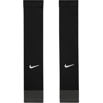 Nike U Nk Strike SLV Unisex beenwarmers, Wc22 Team, zwart/antraciet/wit, FQ8282-010, S/M Nike U Nk Strike SLV Unisex beenwarmers, Wc22 Team, zwart/antraciet/wit, FQ8282-010, S/M