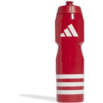Adidas Mixte TIRO BOTTLE 0.75 LITRE, team power red/white, One Size Adidas Mixte TIRO BOTTLE 0.75 LITRE, team power red/white, One Size