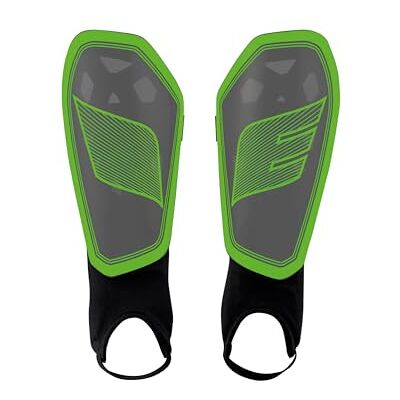 Erima Flex Guard Protect scheenbeschermers uniseks (7212403), gekko-groen/zwart, maat XS Erima Flex Guard Protect scheenbeschermers uniseks (7212403), gekko-groen/zwart, maat XS