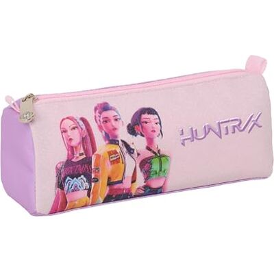 safta K-POP Demon Hunters ICONIC Trousse avec fermeture éclair et compartiment, idéale pour les enfants d'âge scolaire, confortable et polyvalente, résistance, 21 x 7 x 8 cm safta K-POP Demon Hunters ICONIC Trousse avec fermeture éclair et compartiment, idéale pour les enfants d'âge scolaire, confortable et polyvalente, résistance, 21 x 7 x 8 cm