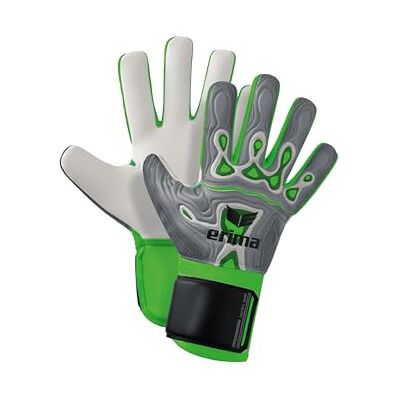 Erima 7222401 Flex-Ray New Talent 2.0 keepershandschoenen voor volwassenen, uniseks, grijs/groen, maat 9 Erima 7222401 Flex-Ray New Talent 2.0 keepershandschoenen voor volwassenen, uniseks, grijs/groen, maat 9