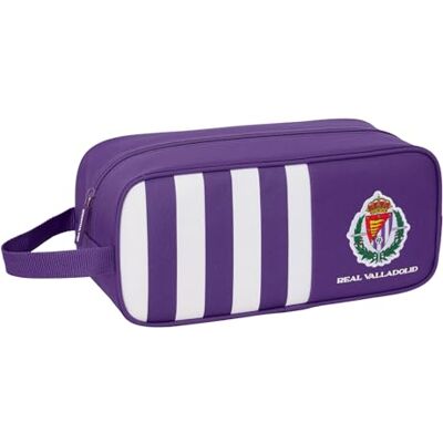 safta REAL VALLADOLID Middelgrote schoenentas, multifunctioneel, schoenentas, sport, buitenschool, voetbal, comfortabel en veelzijdig, 34 x 14 x 15 cm, paars/wit, M, casual, Paars/Wit, informeel safta REAL VALLADOLID Middelgrote schoenentas, multifunctioneel, schoenentas, sport, buitenschool, voetbal, comfortabel en veelzijdig, 34 x 14 x 15 cm, paars/wit, M, casual, Paars/Wit, informeel