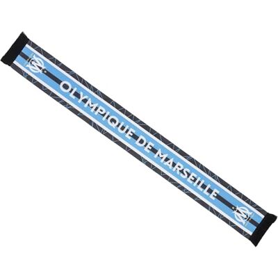 OLYMPIQUE DE MARSEILLE Sjaal Om, officiële collectie, 140 cm OLYMPIQUE DE MARSEILLE Sjaal Om, officiële collectie, 140 cm