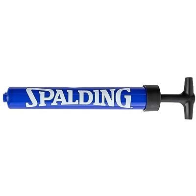 Spalding Balpomp met één actie Blauw Inclusief naald Air Pump Basketbal Voetbal pomp Draagbaar Spalding Balpomp met één actie Blauw Inclusief naald Air Pump Basketbal Voetbal pomp Draagbaar