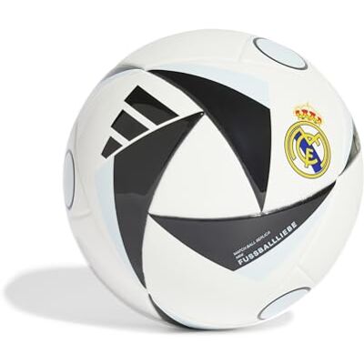 Adidas Real Madrid Home IX4020 Mini voetbal, uniseks, wit, maat 1 EU Adidas Real Madrid Home IX4020 Mini voetbal, uniseks, wit, maat 1 EU