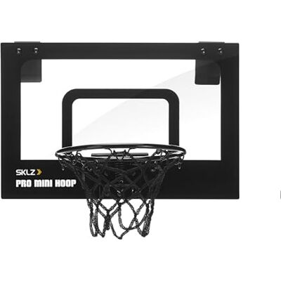 SKLZ Pro Mini Basketball Hoop Unisex, Zwart, Micro (15" x 10") SKLZ Pro Mini Basketball Hoop Unisex, Zwart, Micro (15" x 10")