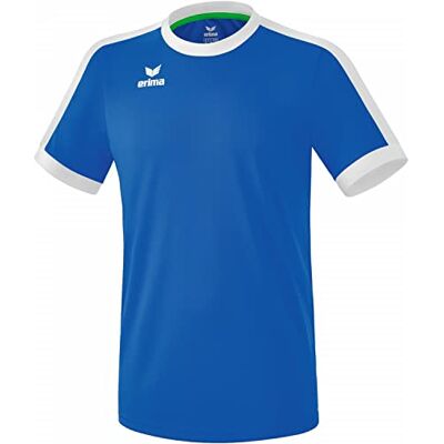 Erima Retro-Star uniseks kindershirt (1 stuk), New Royal / wit Erima Retro-Star uniseks kindershirt (1 stuk), New Royal / wit