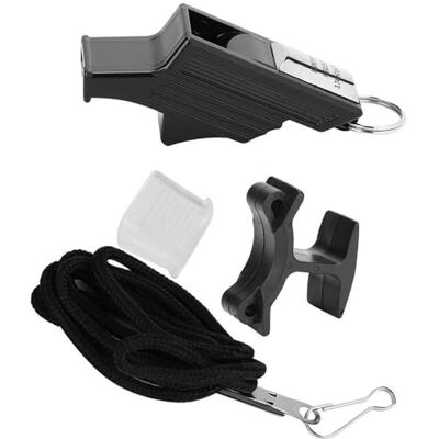 Tbest Fluitje scheidsrechter voetbal scheidsrechter fluitjes voetbal basketbal training scheidsrechter fluitje Cam nood survival redder fluitjes fluitje vervanging voor outdoor cam (zwart en zilver) Tbest Fluitje scheidsrechter voetbal scheidsrechter fluitjes voetbal basketbal training scheidsrechter fluitje Cam nood survival redder fluitjes fluitje vervanging voor outdoor cam (zwart en zilver)