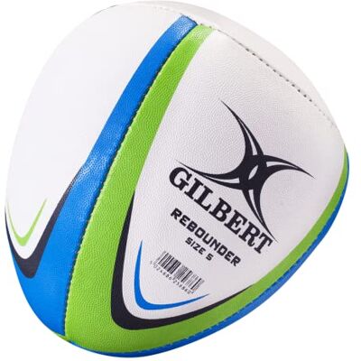 Gilbert rebond Match trainingsgewicht rugbybal wit/groen/blauw Gilbert rebond Match trainingsgewicht rugbybal wit/groen/blauw